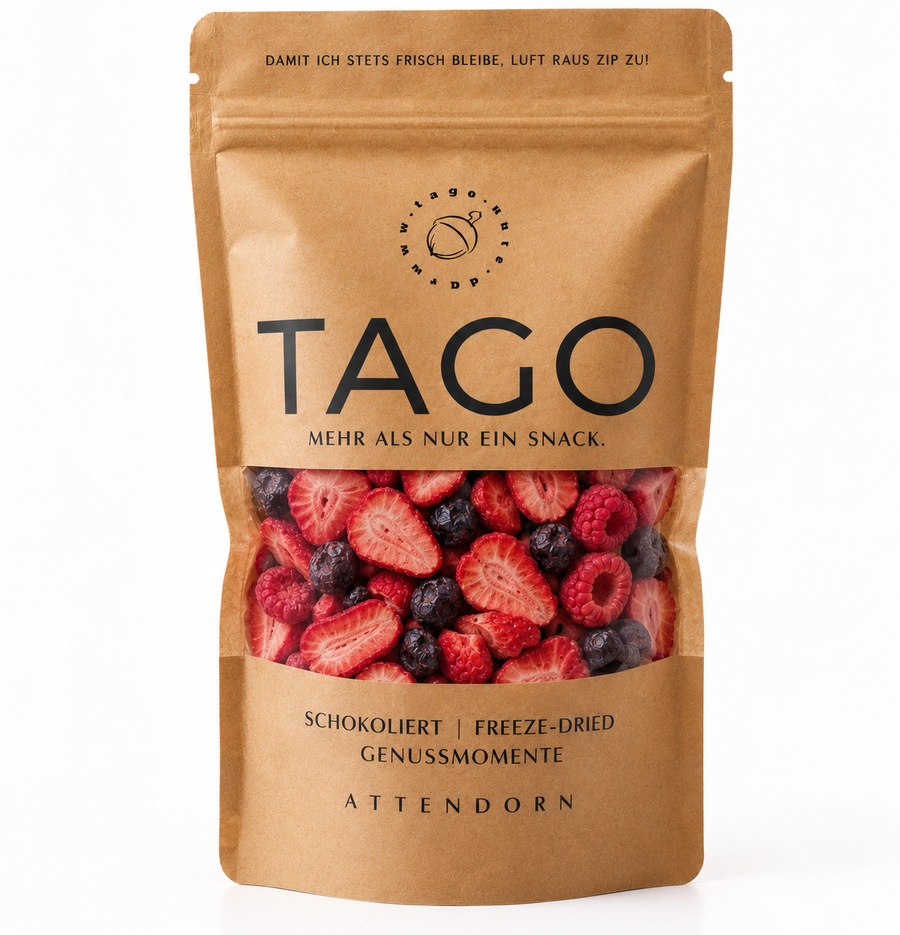 TAGO Gefriergetrockneter Beeren Fruchtmix