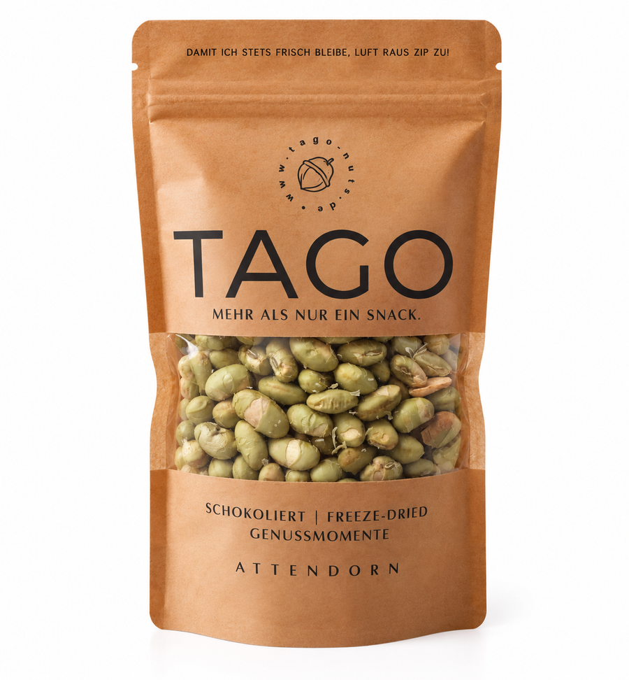 TAGO Sojabohnen Edamame geröstet & leicht gesalzen