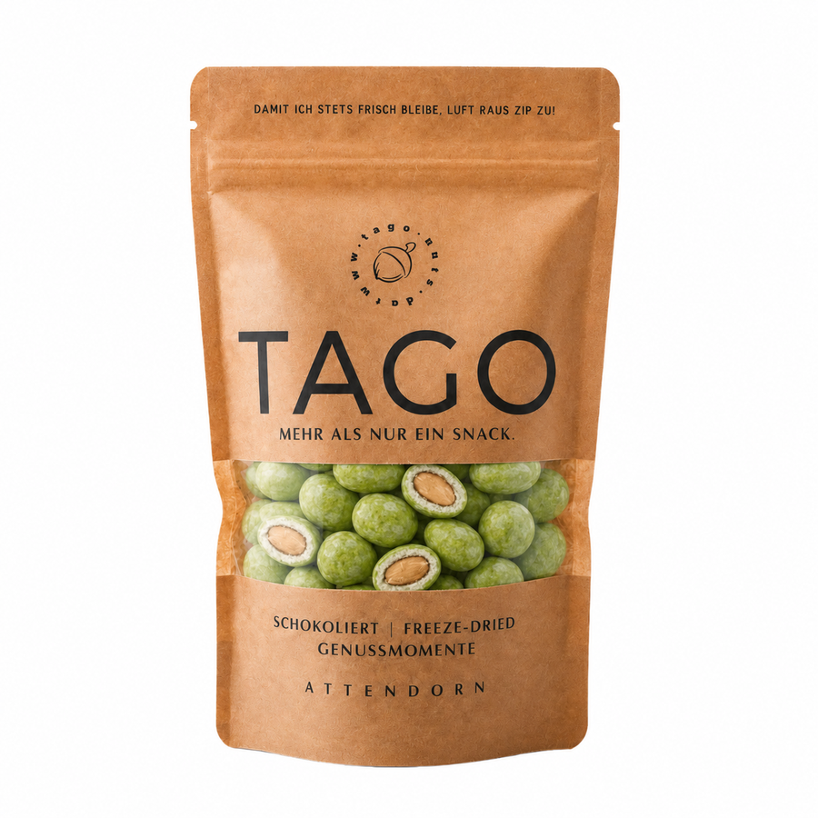 TAGO Matcha Blanc – Weiße Schokoladenspezialität mit Matcha